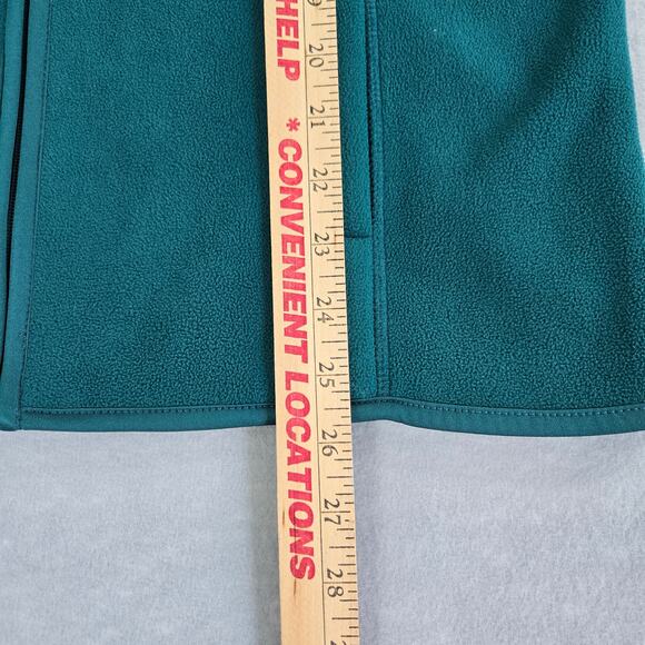 Made for Life Womens Green Full Zip Long Sleeve Fleece Jacket with Pockets Large - Picture 10 of 14